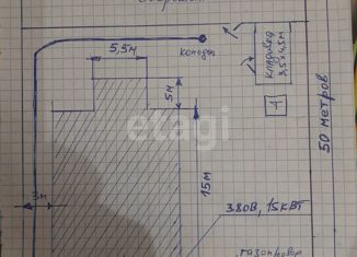 Участок на продажу, 15 сот., деревня Кабаково, Шоссейная улица, 1/4