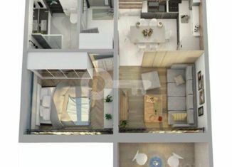 Продам однокомнатную квартиру, 38.43 м2, село Усады, Счастливая улица, 13