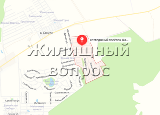 Продается земельный участок, 12 сот., коттеджный поселок Фаворит, Парадная улица