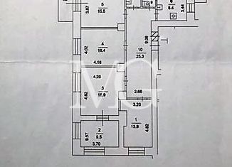 Продажа 4-комнатной квартиры, 120 м2, Москва, Большая Пироговская улица, 37-43кА, станция Лужники