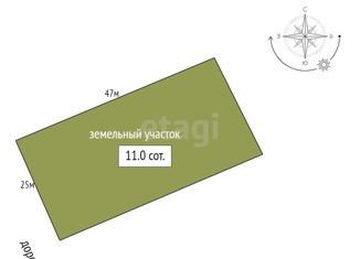 Продаю земельный участок, 11 сот., массив Кискелово, садоводческое некоммерческое товарищество Кискеловское, 47