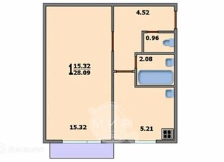 Продажа 1-комнатной квартиры, 29.4 м2, Москва, Большая Филёвская улица, 37к1, метро Филёвский парк