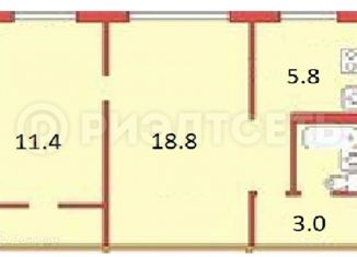 Продам 2-комнатную квартиру, 44.5 м2, Мурманск, проспект Кирова, 15, Первомайский округ