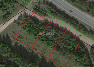 Продажа участка, 9.7 сот., деревня Пожня, Лесная улица