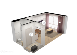 Квартира на продажу студия, 20 м2, посёлок Коммунарка, улица Александры Монаховой, 85к1