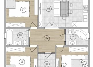 Дом на продажу, 100 м2, поселок Заозерье, Радужный переулок, 17
