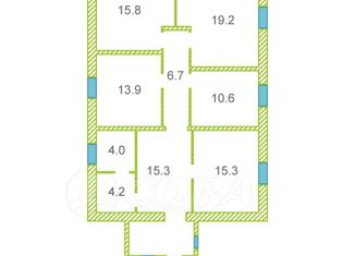 Продается дом, 103 м2, Тюменская область, Новая улица, 3