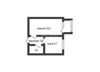 Продается квартира студия, 36.8 м2, Краснодар, улица Генерала Петрова, 5, ЖК Прованс