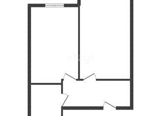 Продажа 1-ком. квартиры, 43 м2, Краснодар, Криничная улица, 128, Криничная улица