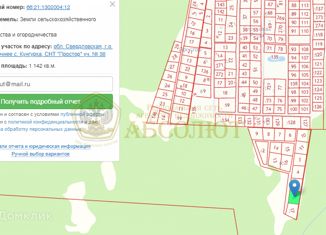 Земельный участок на продажу, 11.42 сот., село Кунгурка, Рабоче-Крестьянская улица