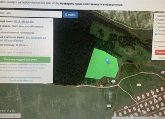 Продается участок, 430 сот., деревня Раменки, Старораменская улица, 30