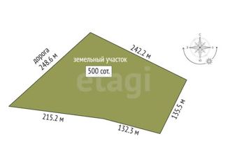 Продаю участок, 50 сот., деревня Григорково