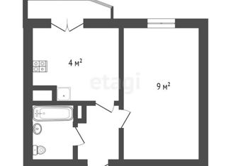 Продаю 1-комнатную квартиру, 20 м2, Мурино, ЖК Лампо, улица Шувалова, 24Д