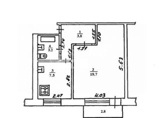 Продажа 1-комнатной квартиры, 34.2 м2, Ростов-на-Дону, улица Рахманинова, 24/2