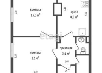 Продаю 2-ком. квартиру, 43.2 м2, Екатеринбург, метро Площадь 1905 года, улица Титова, 52