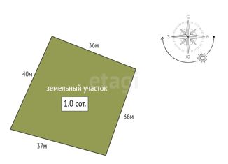 Земельный участок на продажу, 13.7 сот., деревня Подгородье, 41К-141