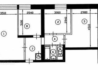 3-ком. квартира на продажу, 64 м2, Москва, улица Обручева, 65/54, район Черёмушки
