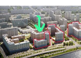 Продажа квартиры студии, 22.3 м2, Санкт-Петербург, Октябрьская набережная, 40с1, метро Елизаровская