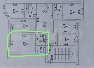 Продам комнату, 131.3 м2, Волосово, Ленинградская улица, 5