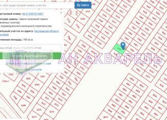 Продам участок, 7 сот., Кострома, Фабричный район, Сусанинская площадь