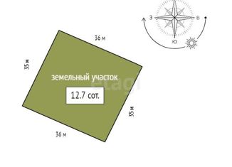 Продается участок, 12.7 сот., ДНТ Патриот