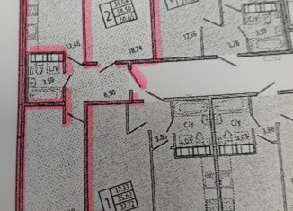 Продажа 2-комнатной квартиры, 60.65 м2, Санкт-Петербург, ЖК Малая Охта, Заневский проспект, 42