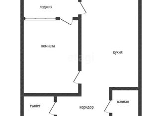 1-ком. квартира на продажу, 33.7 м2, Краснодар, улица Западный Обход, 39/2с4, ЖК Самолёт