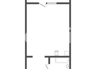 Квартира на продажу студия, 25 м2, село Чигири, улица Лесной Бор, 24