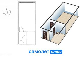 Продаю квартиру студию, 28.7 м2, Кемерово, ЖК Панорама