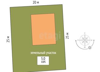 Продаю дом, 87.7 м2, село Перевалово, 3-й линейный проезд