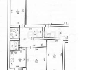 Продажа трехкомнатной квартиры, 76.2 м2, Уфа, улица Гази Загитова, 9, жилой район Затон