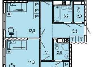 Продаю 3-комнатную квартиру, 94.6 м2, Новороссийск, ЖК Клевер