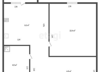 Продаю 1-ком. квартиру, 27.8 м2, село Белогорье, Луговая улица, 9