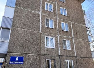 Продается двухкомнатная квартира, 44 м2, Ярославская область, улица Ворошилова, 9