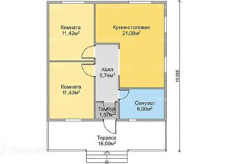 Продается дом, 61 м2, поселок Северный, Берёзовая улица, 16