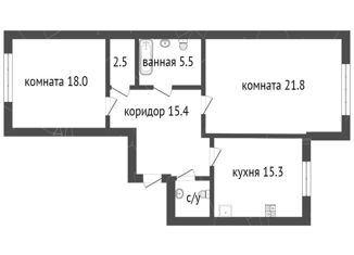 Продаю двухкомнатную квартиру, 81.2 м2, Санкт-Петербург, Приморский проспект, 52к1, исторический район Старая Деревня