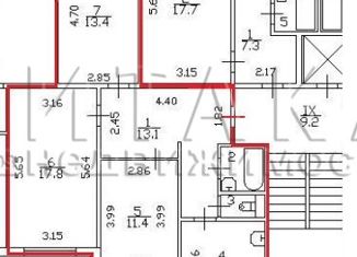 Продажа 3-ком. квартиры, 67.5 м2, Санкт-Петербург, проспект Авиаконструкторов, 16к2, метро Комендантский проспект