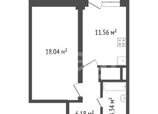 Продажа 1-комнатной квартиры, 40 м2, Красноярский край, улица Вильского, 18Ж