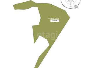 Продам земельный участок, 400 сот., поселок Торгили, Станционная улица
