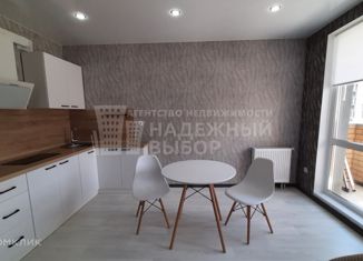 Продажа квартиры студии, 34.5 м2, Тюмень, улица Вице-адмирала Воронцова, 7, ЖК Первая линия. Гавань