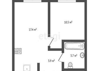 1-ком. квартира на продажу, 35.5 м2, Ярославль, ЖК Волга Парк