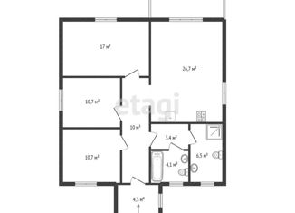 Продажа дома, 130 м2, посёлок Прохладный, Кедровая улица