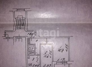 Продажа двухкомнатной квартиры, 44.2 м2, Москва, улица Народного Ополчения, 20к1, метро Народное Ополчение