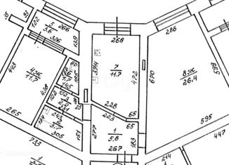 2-комнатная квартира на продажу, 63 м2, Калининград, Озёрная улица, 47