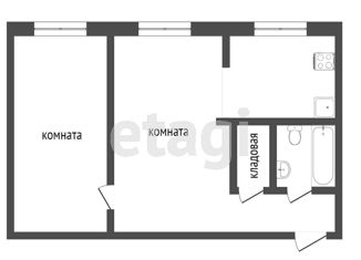 Продам двухкомнатную квартиру, 44 м2, Челябинск, улица Либединского, 25, Калининский район