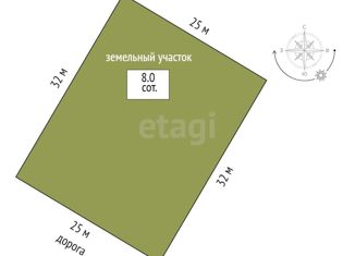 Продам участок, 8 сот., село Салаирка