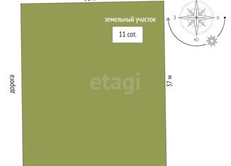 Продается участок, 11.1 сот., село Мирное