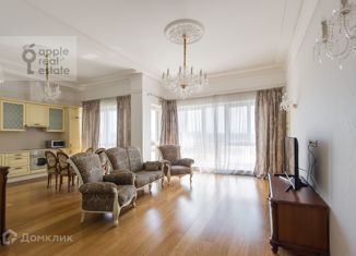 Четырехкомнатная квартира в аренду, 160 м2, Москва, улица Хамовнический Вал, 36, станция Лужники