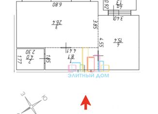 Продам 2-ком. квартиру, 57 м2, Москва, проспект Лихачёва, 12к4, метро Технопарк
