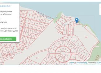 Продам участок, 9 сот., деревня Нагорное